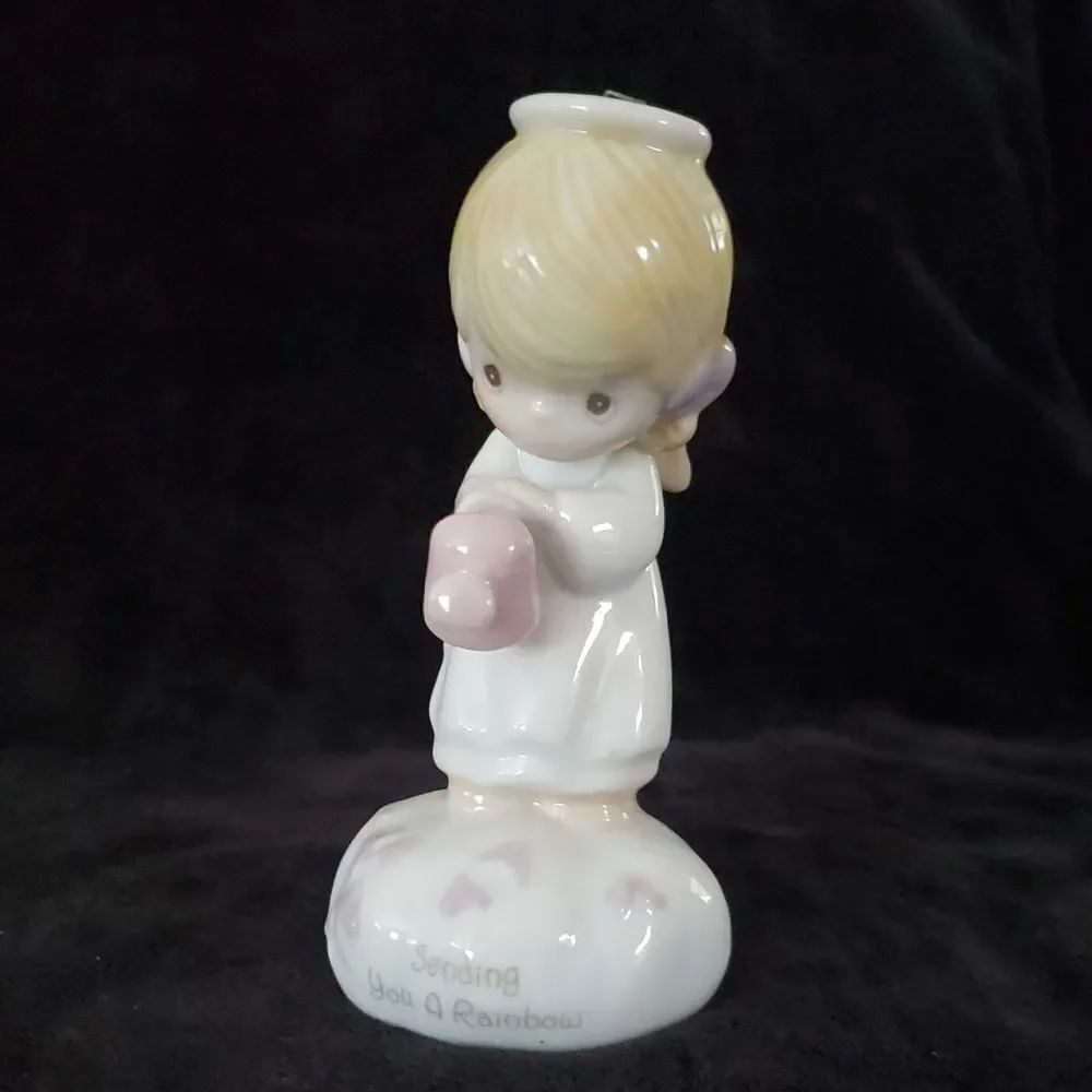 Vintage Precious Moments "Sending You a Rainbow" Ornament - 1994